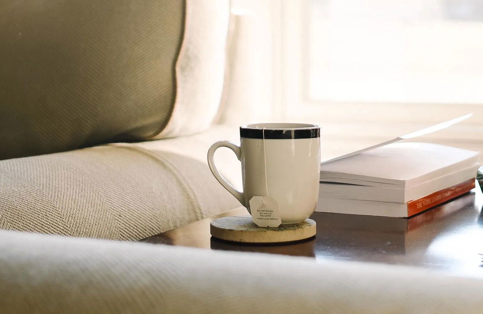 A morning routine for stress relief
